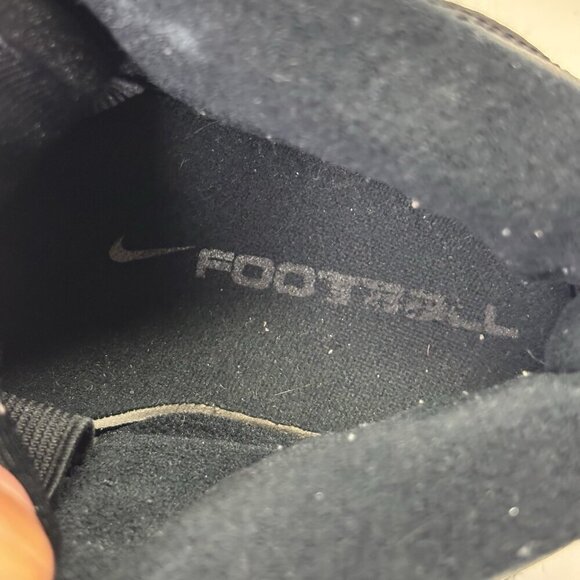 Nike Phylon Football Cleats 308384-011 Black Men’s Sz 10 Sports Outdoor Shoes - Picture 8 of 10